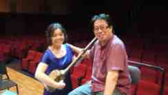 with Xu Fengxia (Soloist of Hak.Qin)